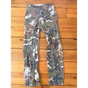 Winchester Woodland Camo 100% Cotton Hunting Mens Work Pants S 29x31 31